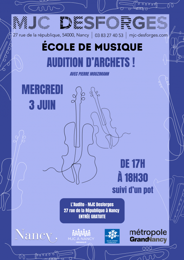 Audition d'Archets !