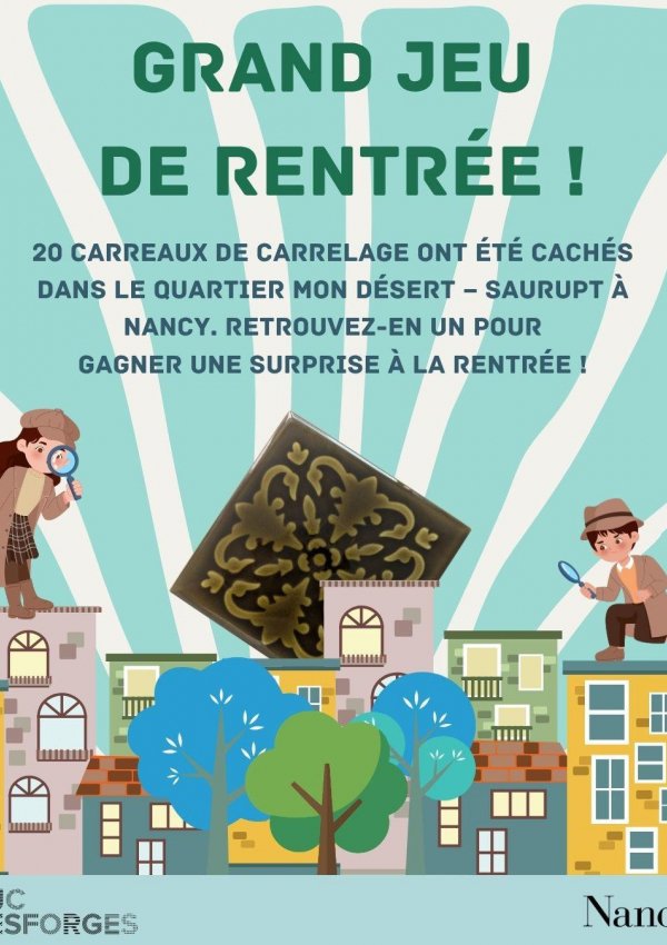 Grand jeu de la rentrée
