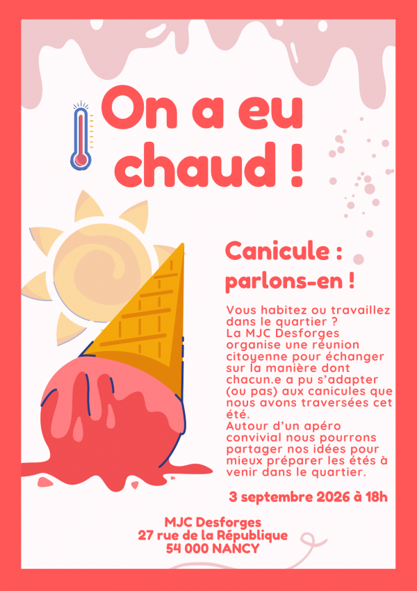 On a eu chaud ! - Réunion Citoyenne
