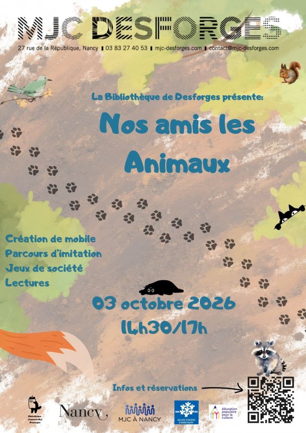 Animation Bibliothèque Octobre 2026
