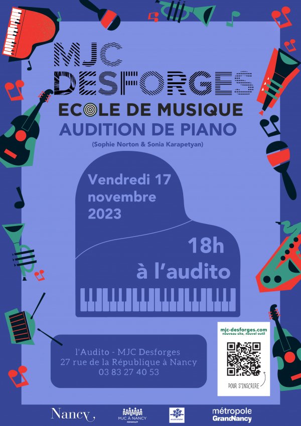 Audition de piano