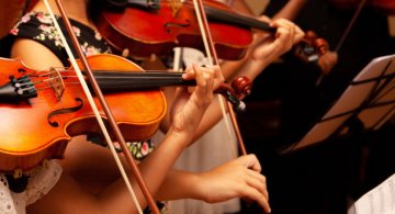 Ensemble de violons