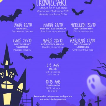 STAGE  ARTS AVEC ANNE (Octobre 2025)