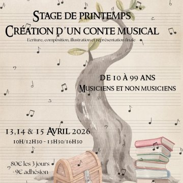 Stage "Créer un conte musical"
